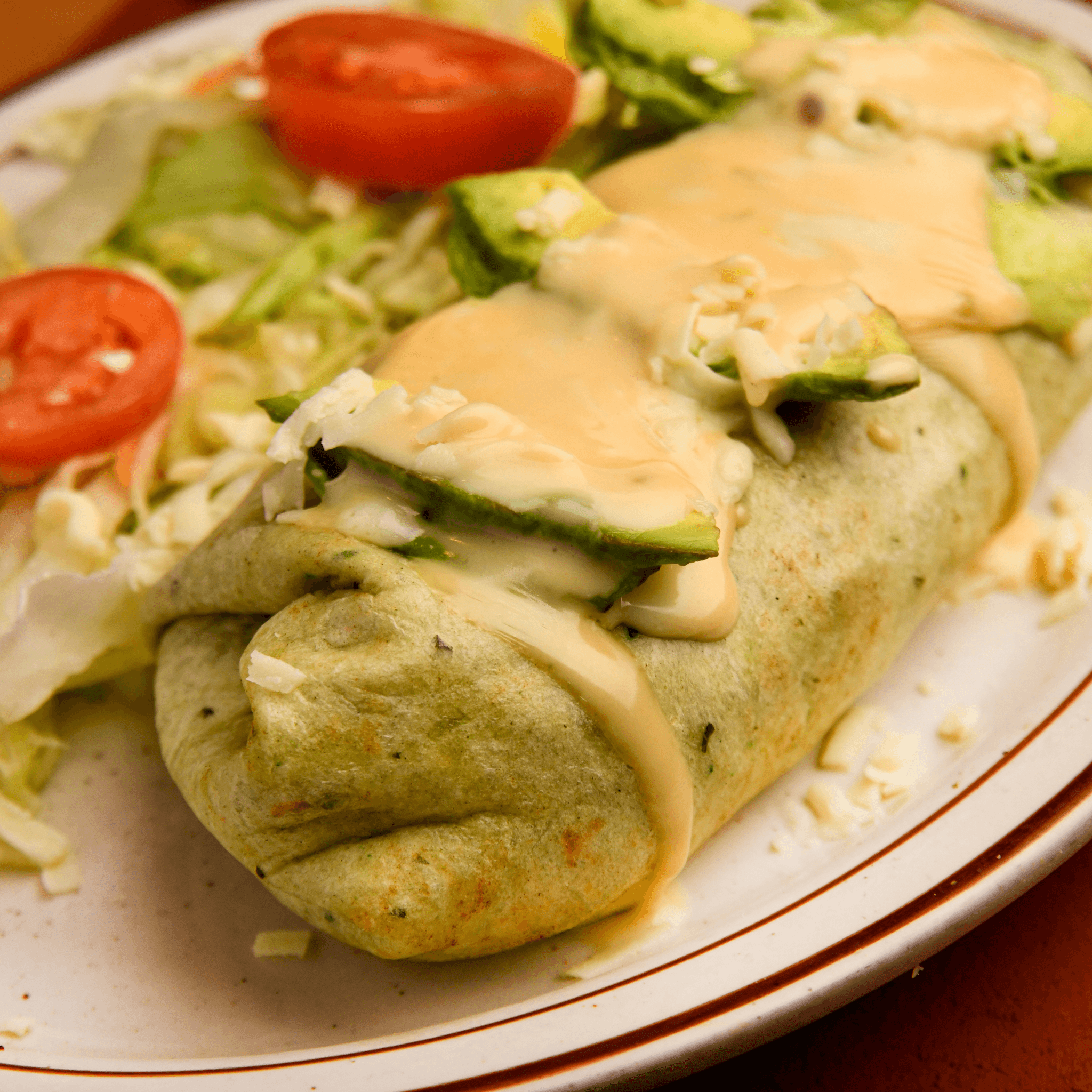 88. Fresh Avocado Burrito
