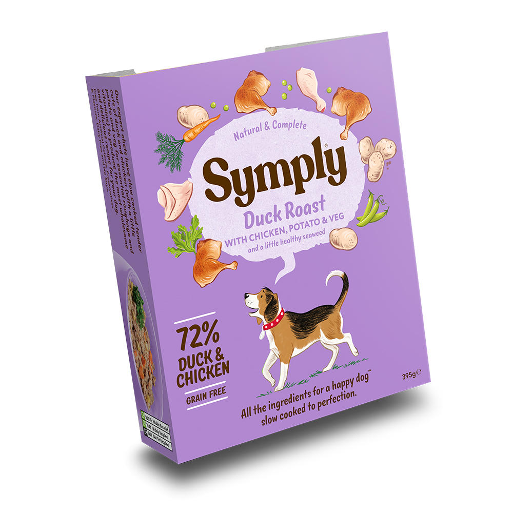 Symply Dog Adult Duck with Potato & Vegetables 395g