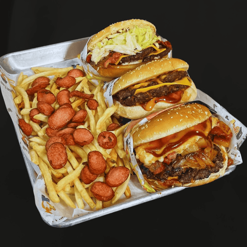 Bandeja Trio Burger