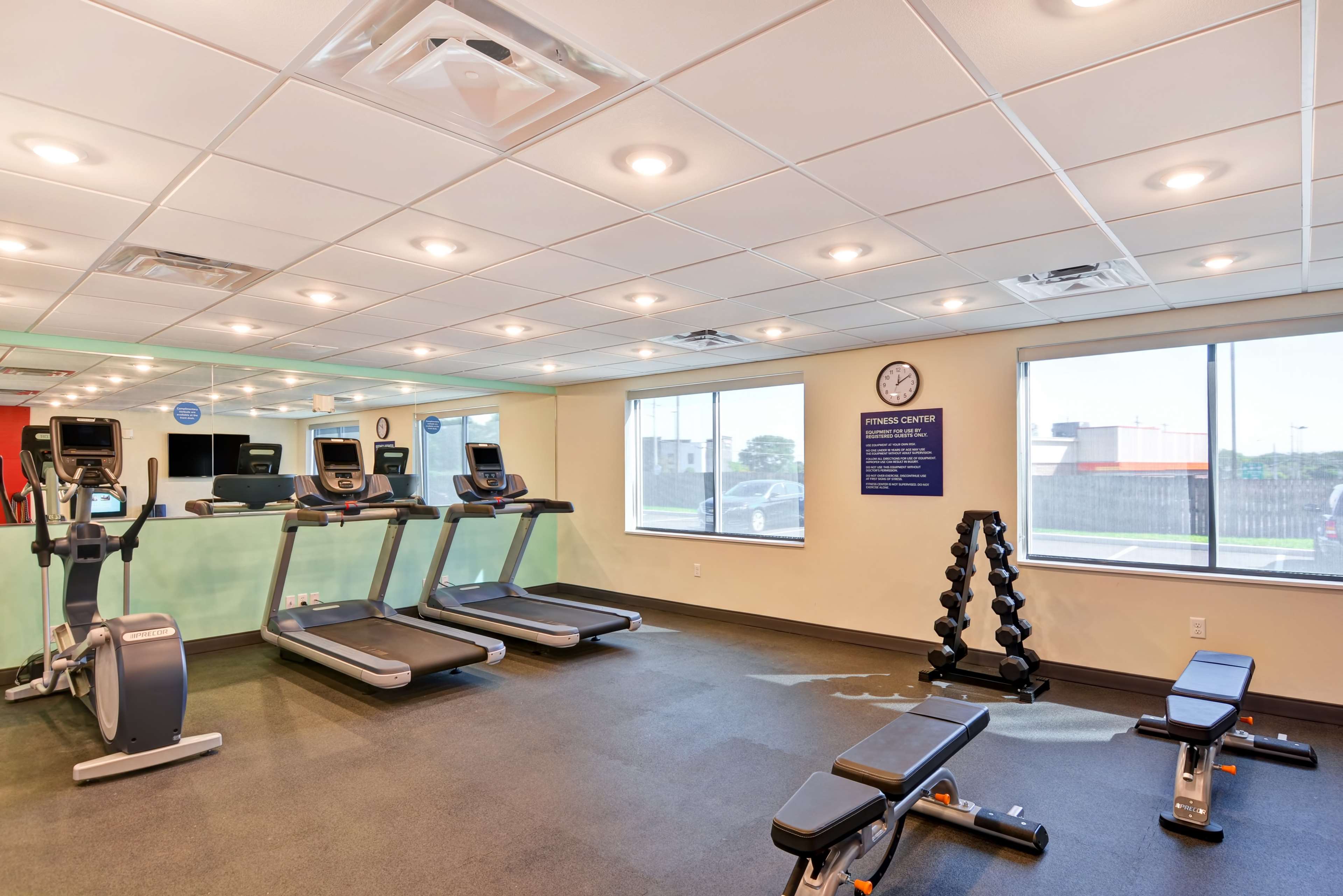 Health club  fitness center  gym