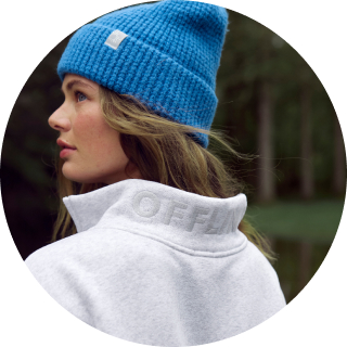 woman wearing sweatshirt