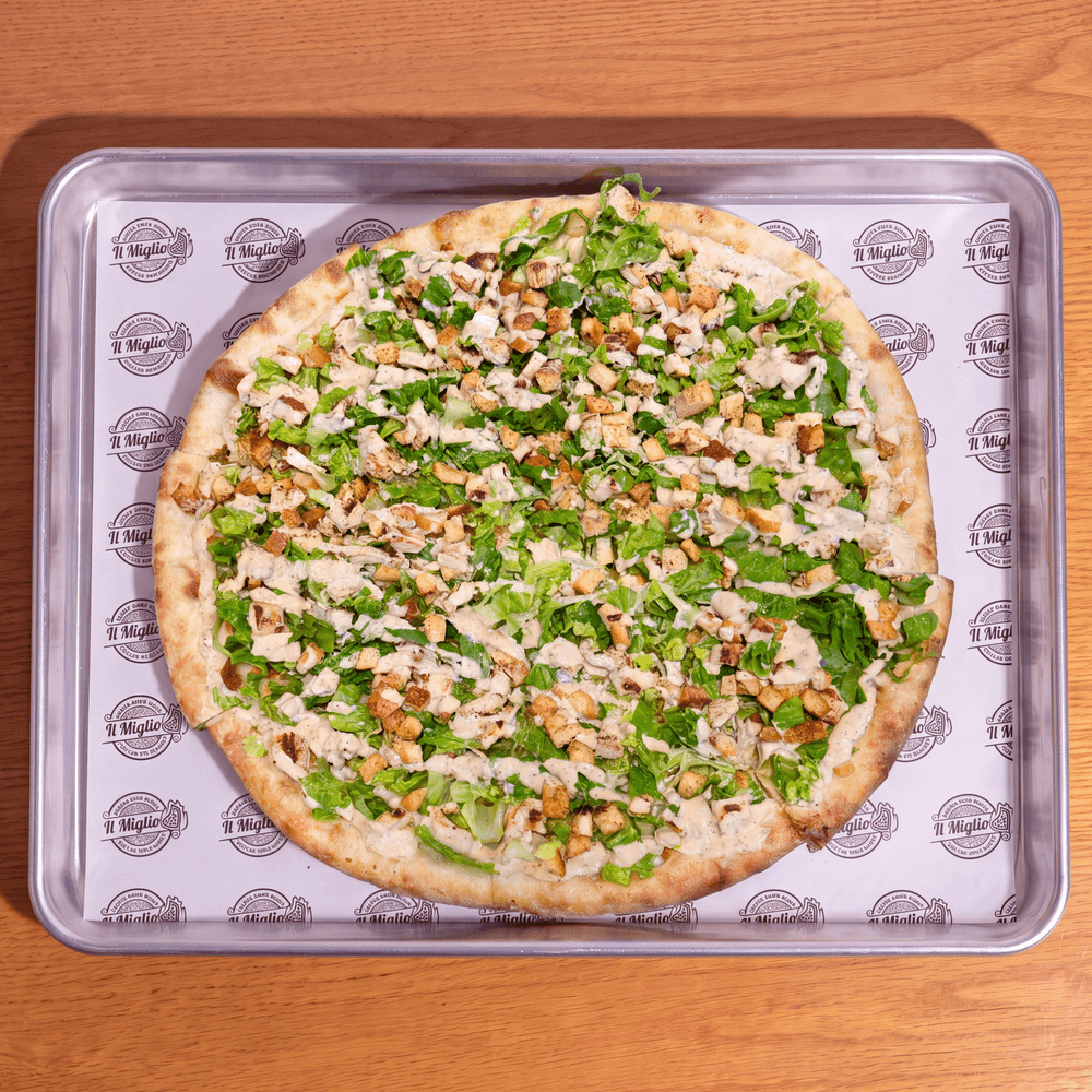 Chicken Caesar Pizza