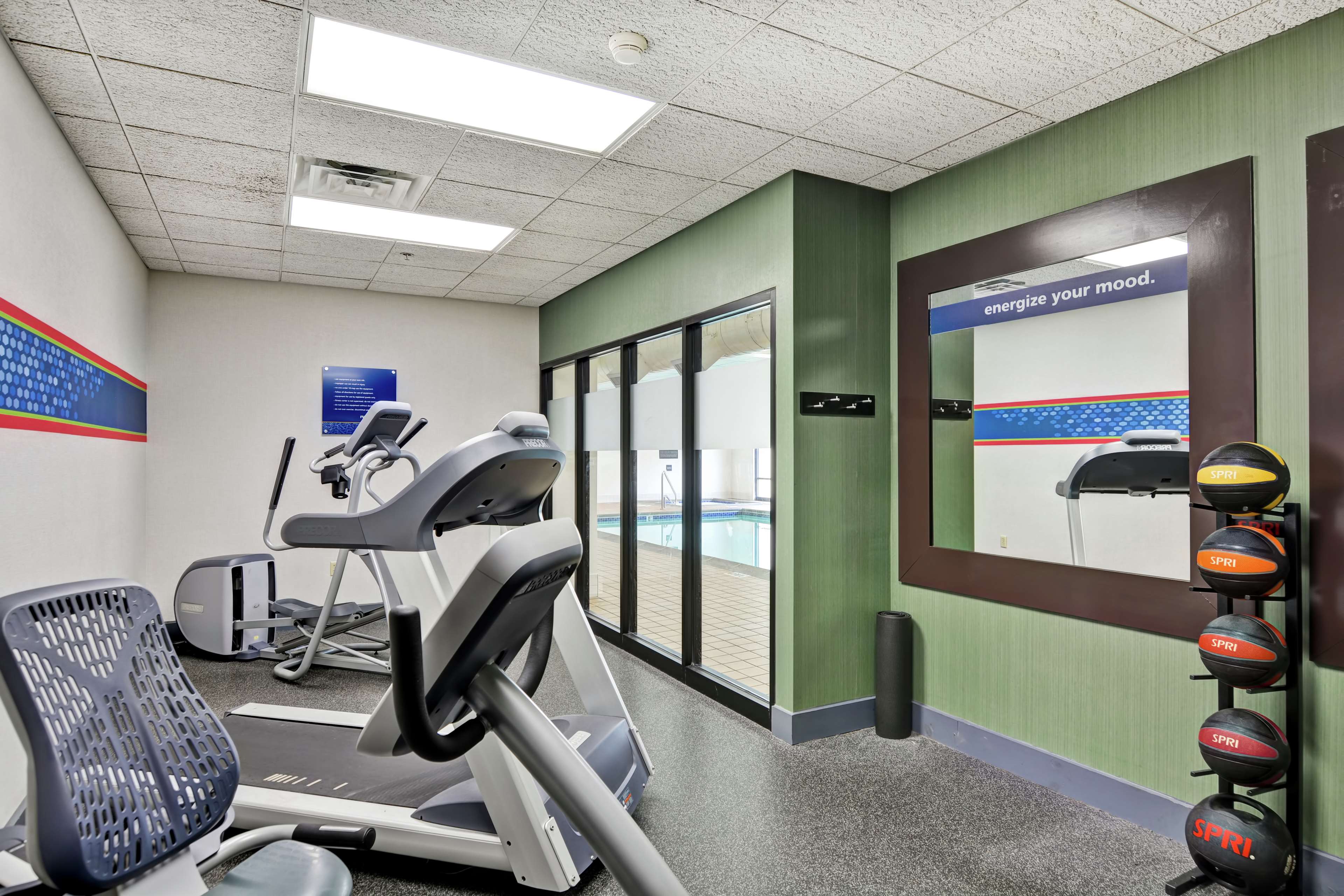 Health club  fitness center  gym