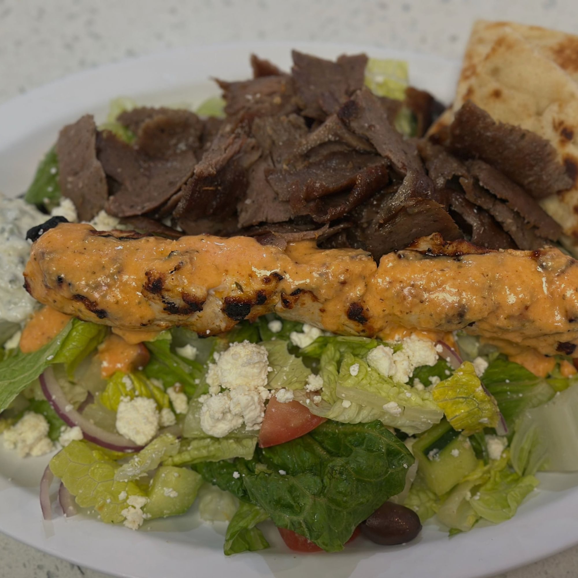 Chicken & Gyro Salad