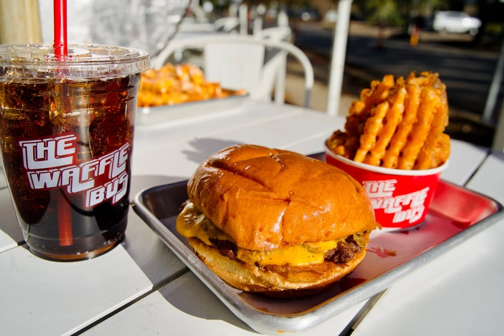 Smashburger, Fries, Drink