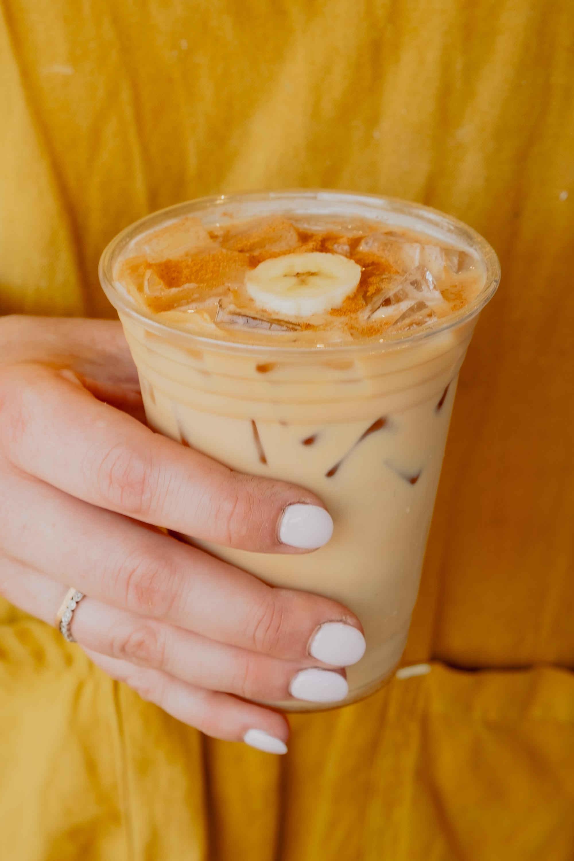Salted Banana Bread Latte 🍌