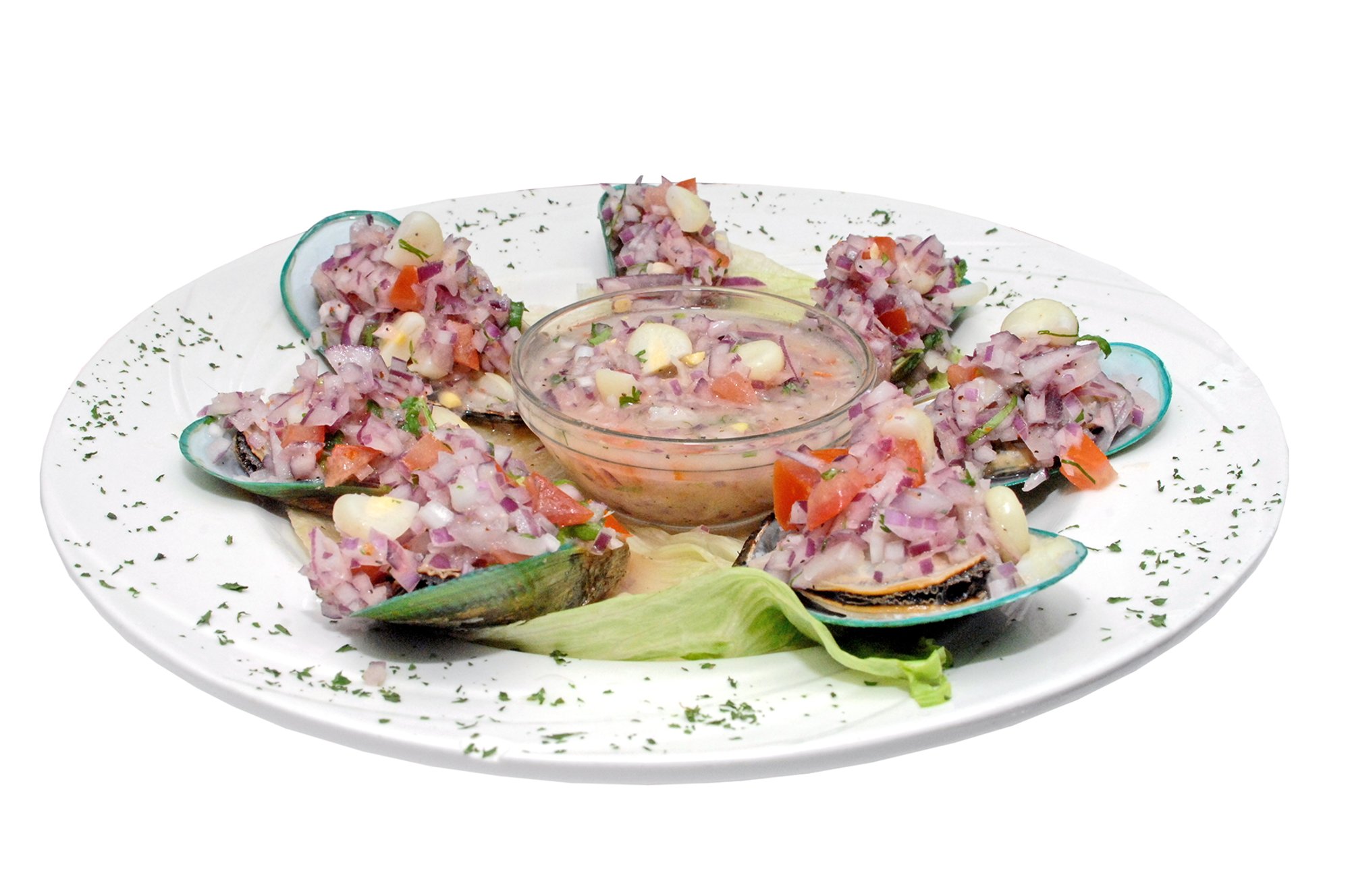 Choritos a la Chalaca