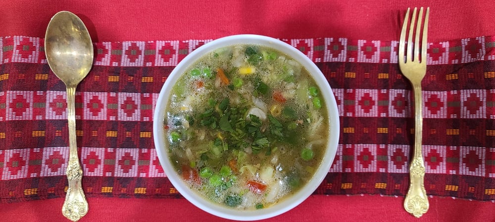 Veg Sweet Corn Soup