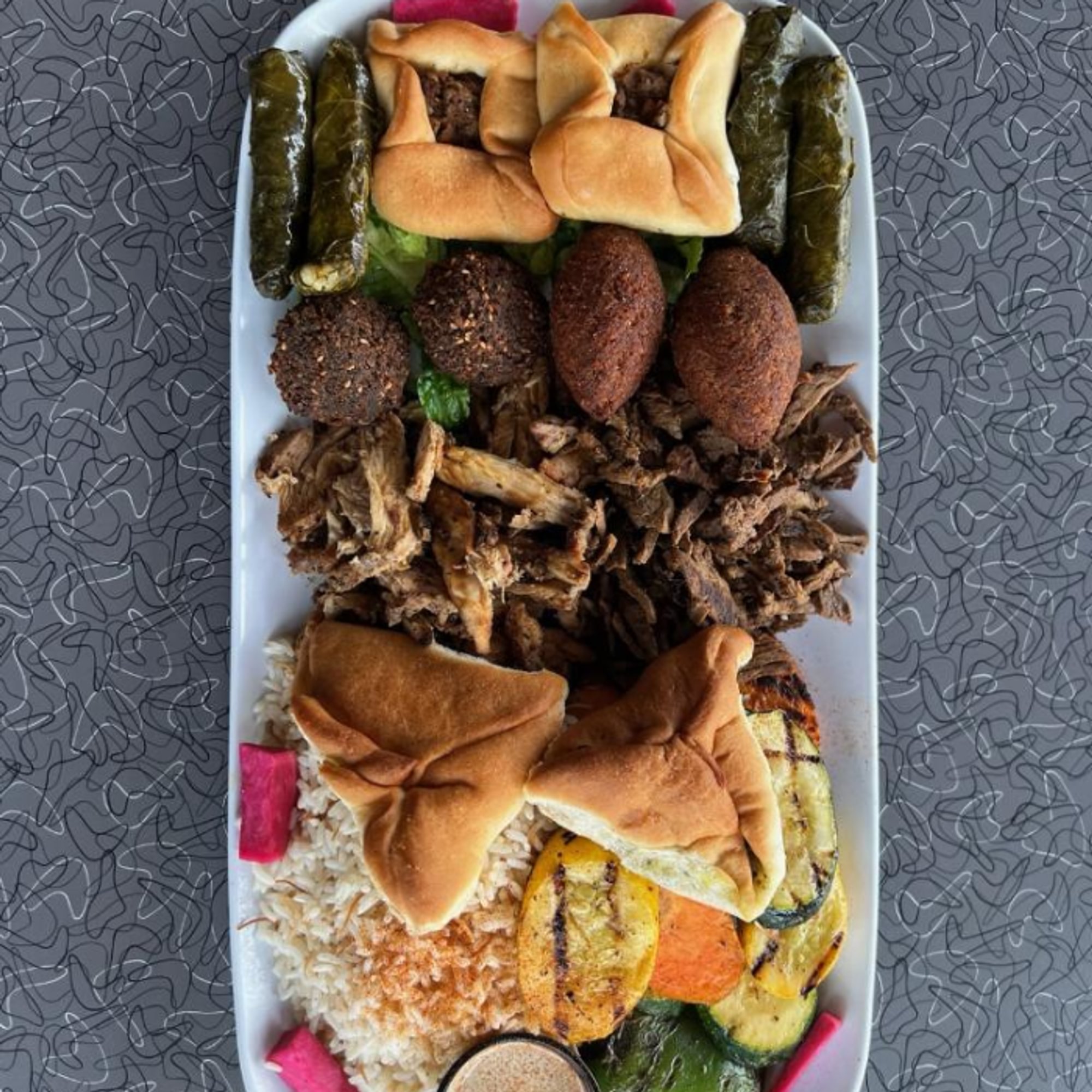 Sampler Plate for (2)