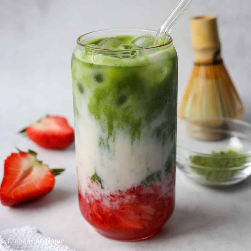Strawberry Latte Matcha