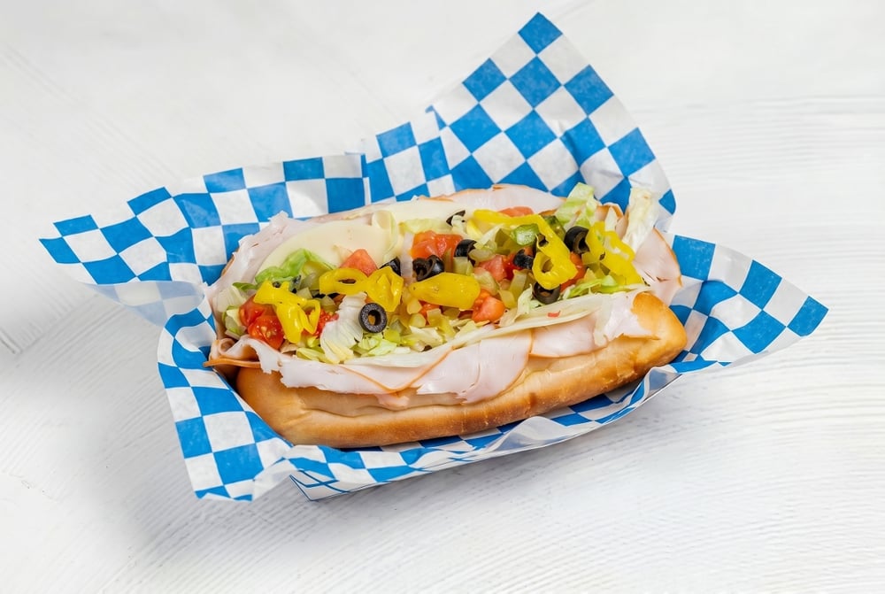 Hot Turkey Breast Sub