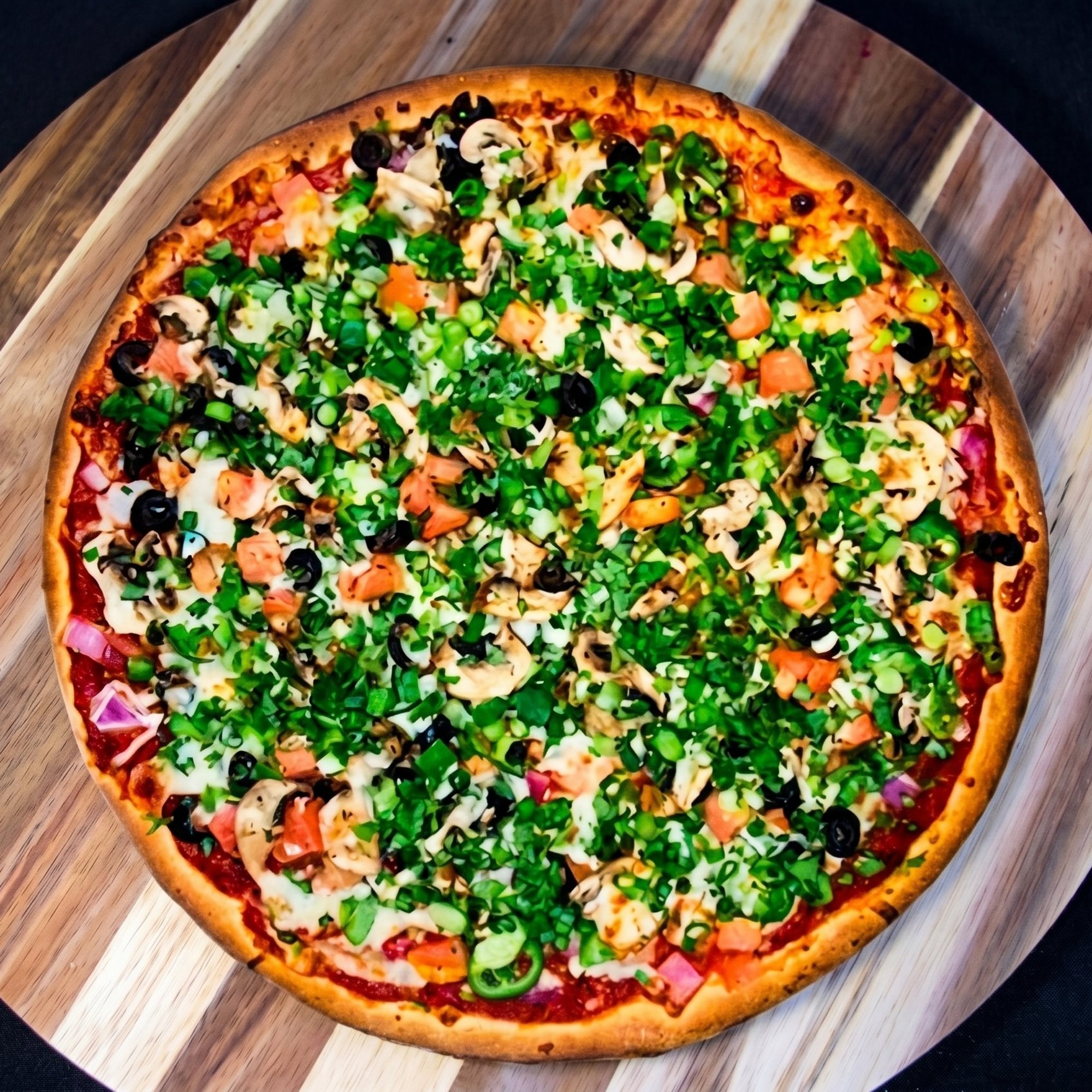 Bombay Veggie Pizza