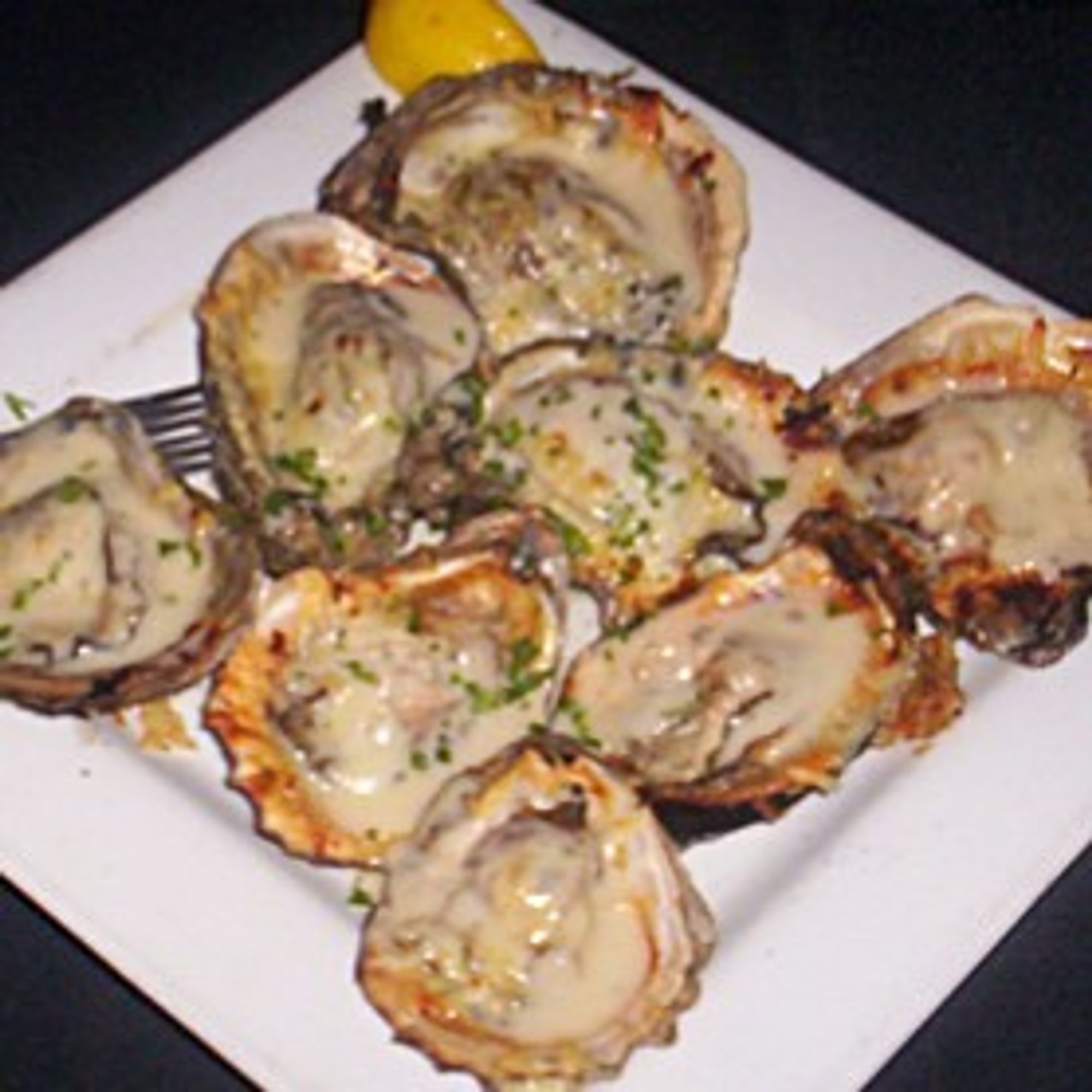 Wood Grilled Oysters