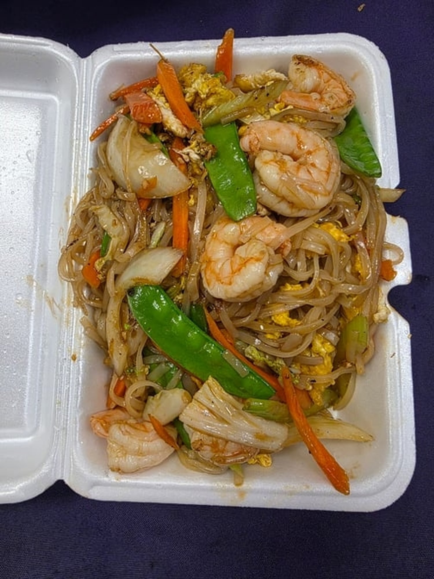 Drunkin Noodles with Shrimp