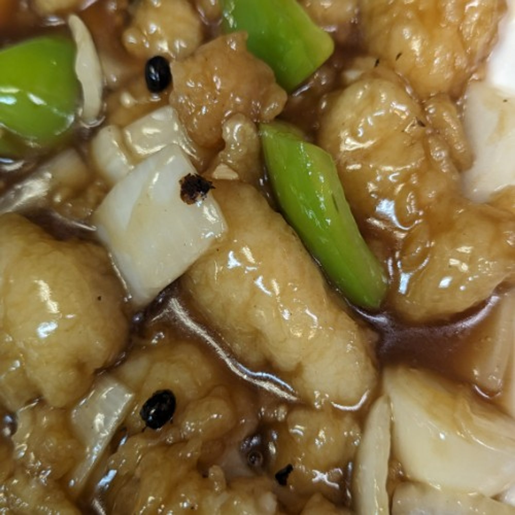 Fish Fillet in Black Bean Sauce
