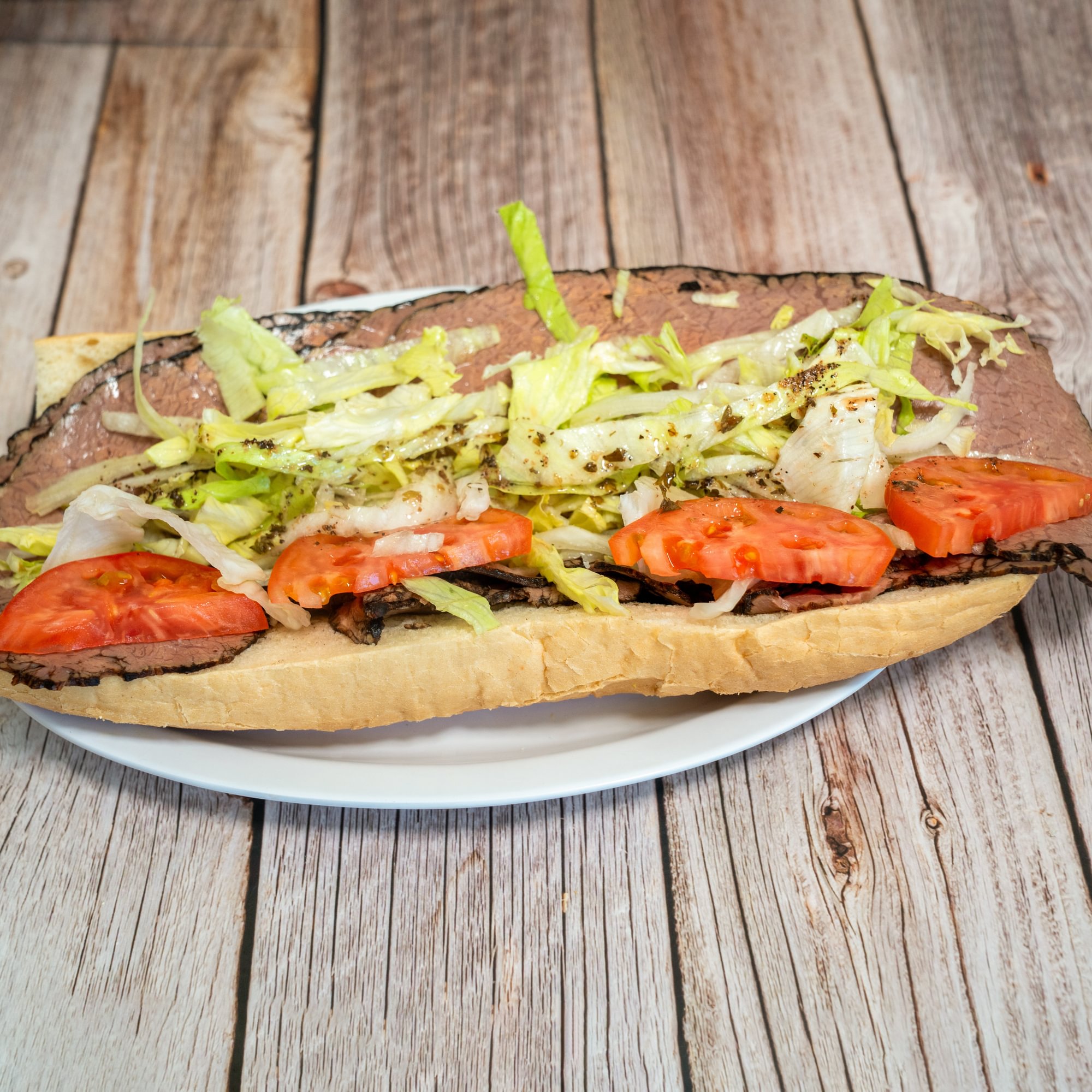 Cold Italian Roast Beef Sub