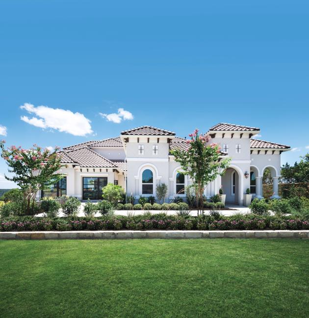 Vanguard Mediterranean model home