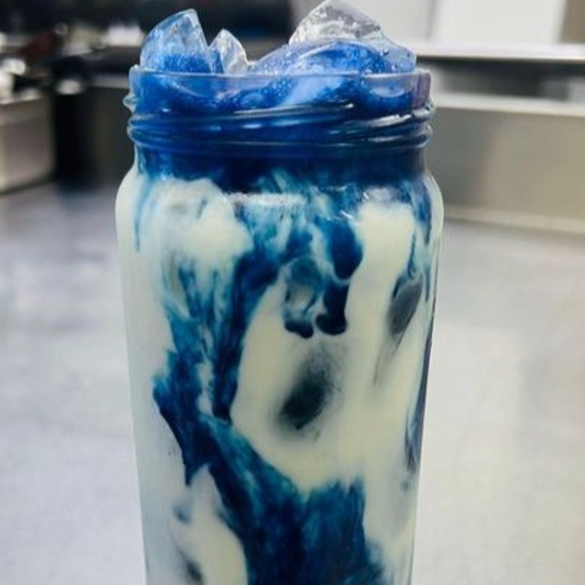 Blue Matcha Latte