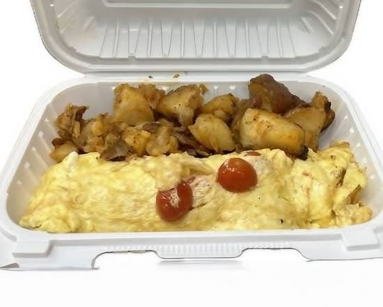 Shaved Parmesan Cheese Omelette