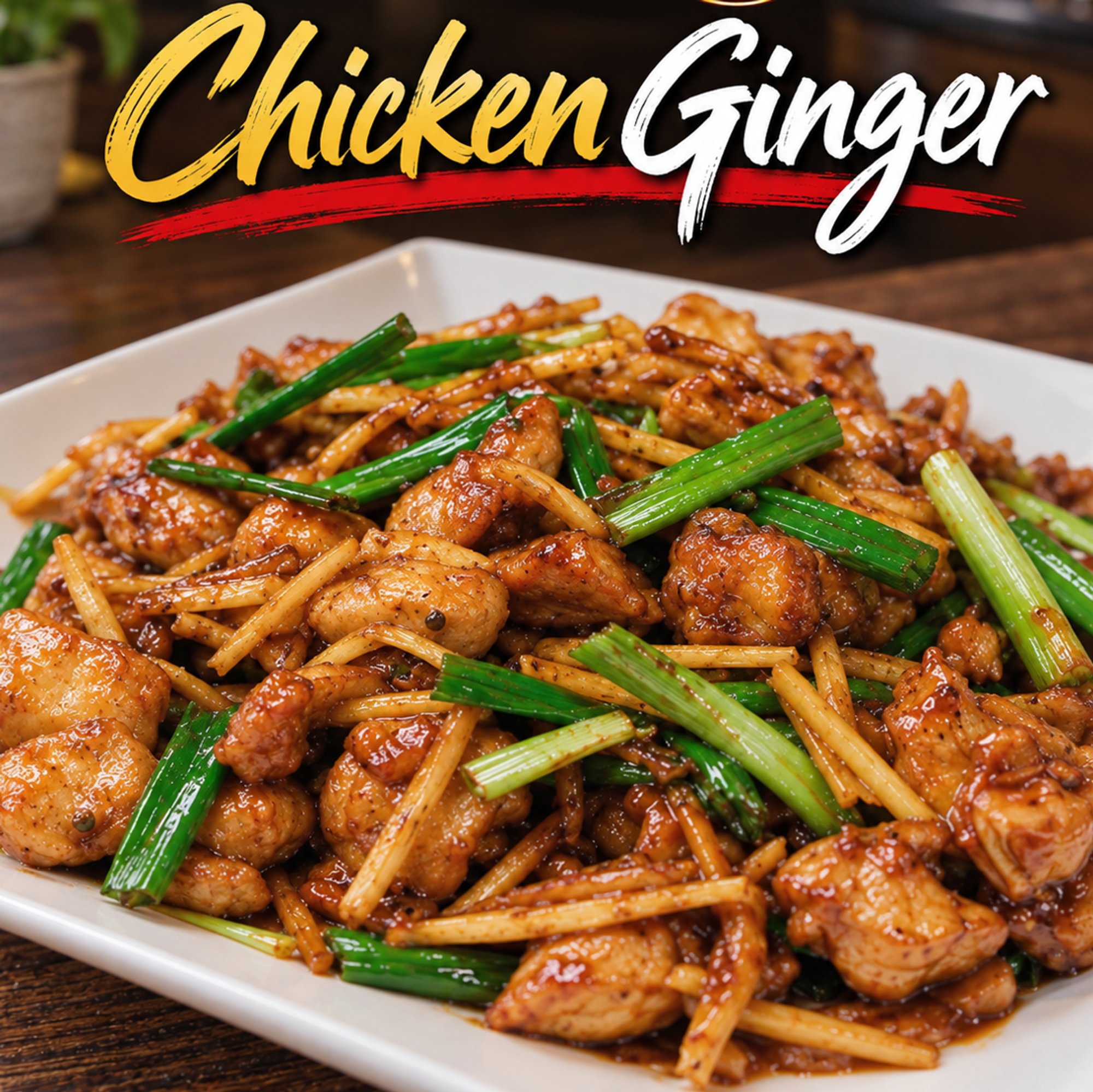 Spicy Chicken with Ginger