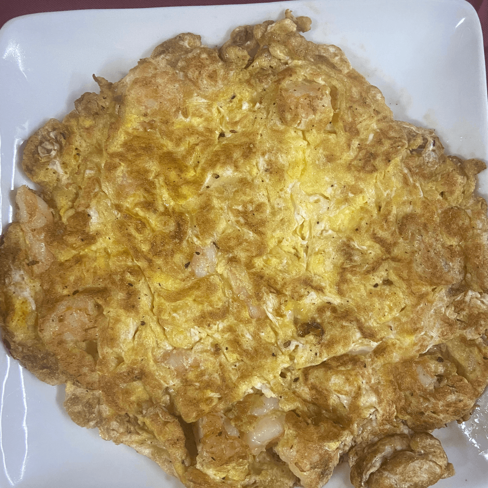 Scrambled Egg with Shrimp 虾仁炒蛋