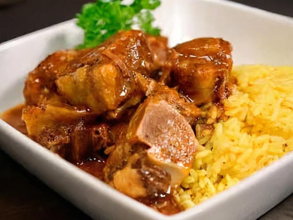 Oxtail over rice (no sides)