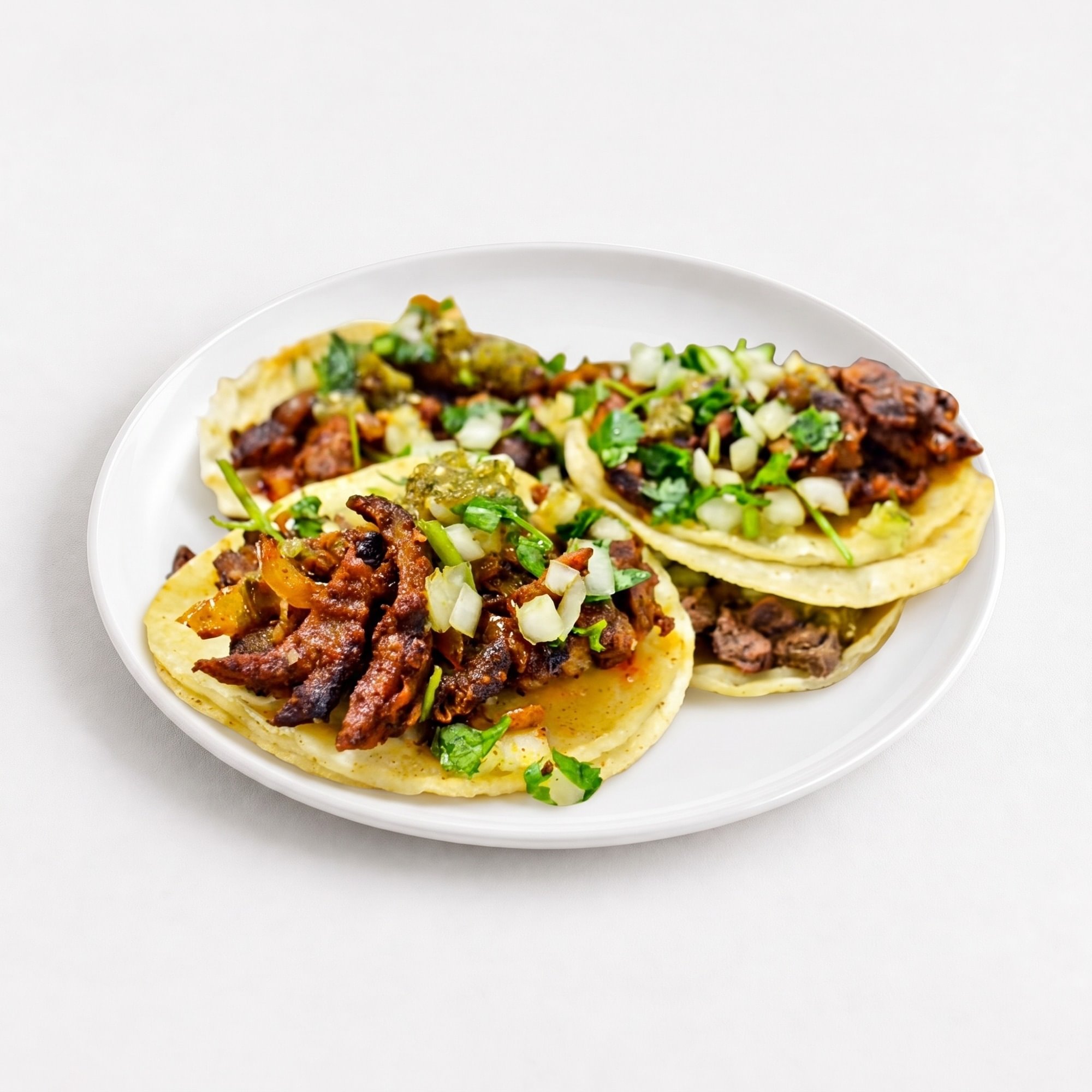 Tacos de Carne Enchilada (Seasoned Pork Tacos)