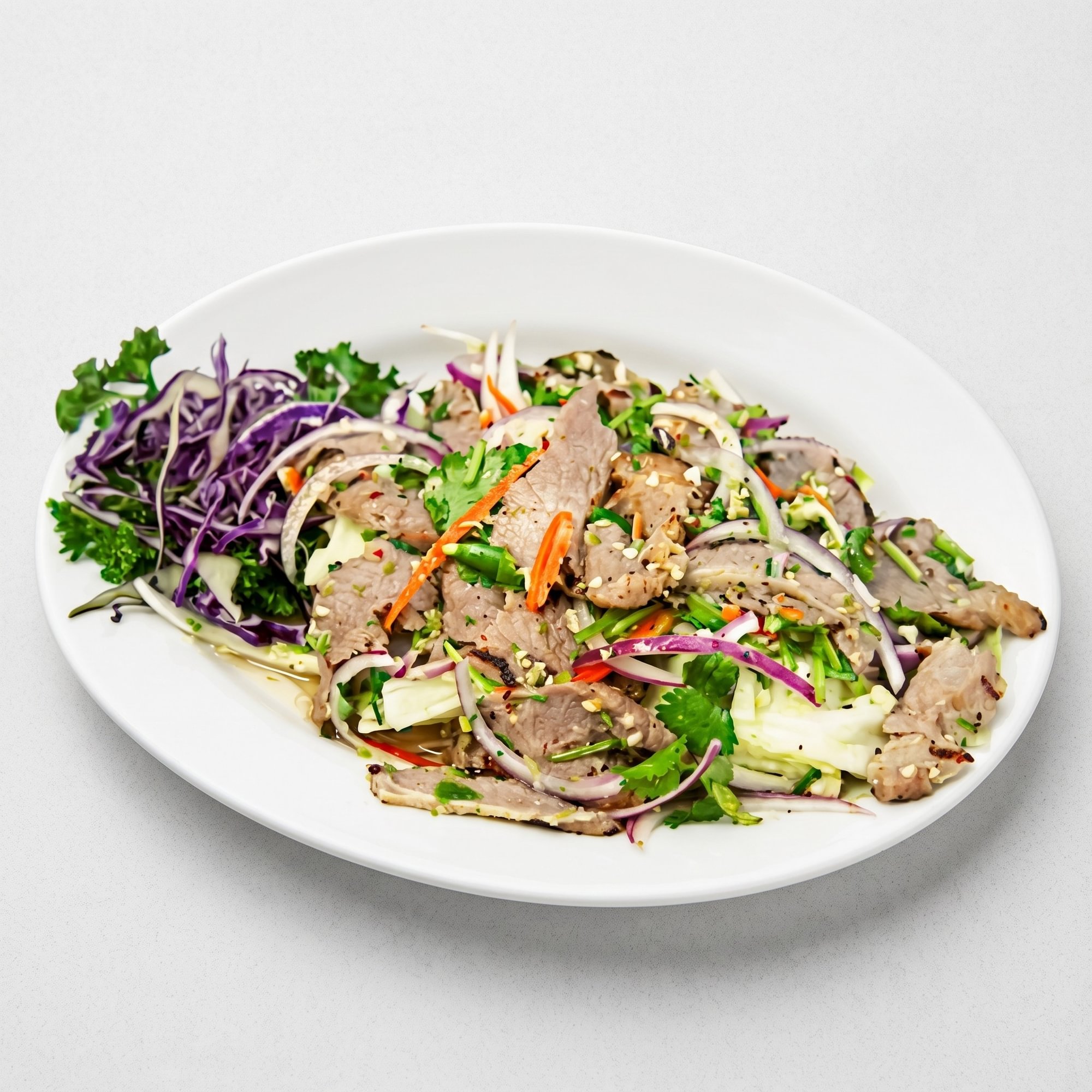 Smoked Pork Salad - ยำ หมู ย่าง