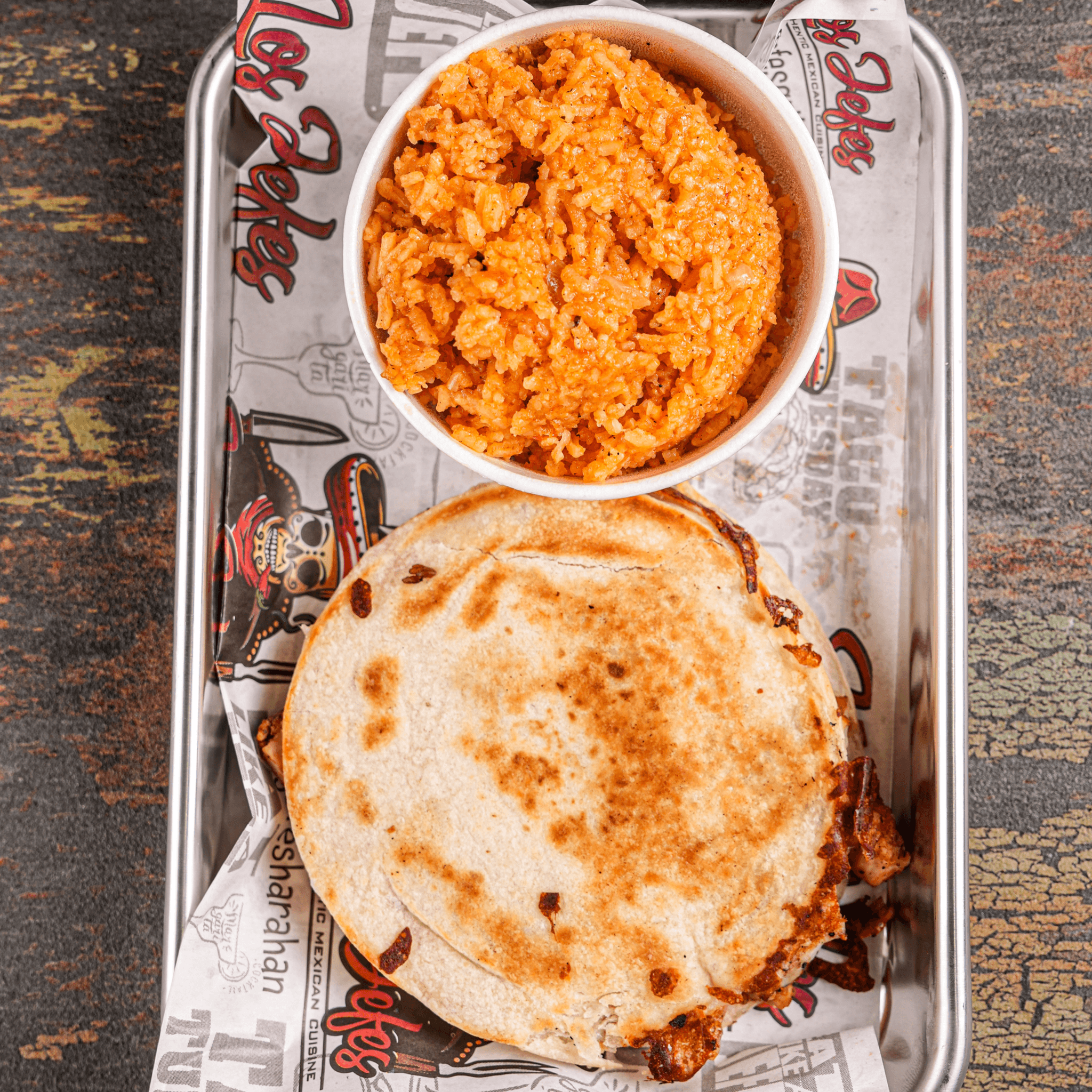 Kids jefecito quesadilla