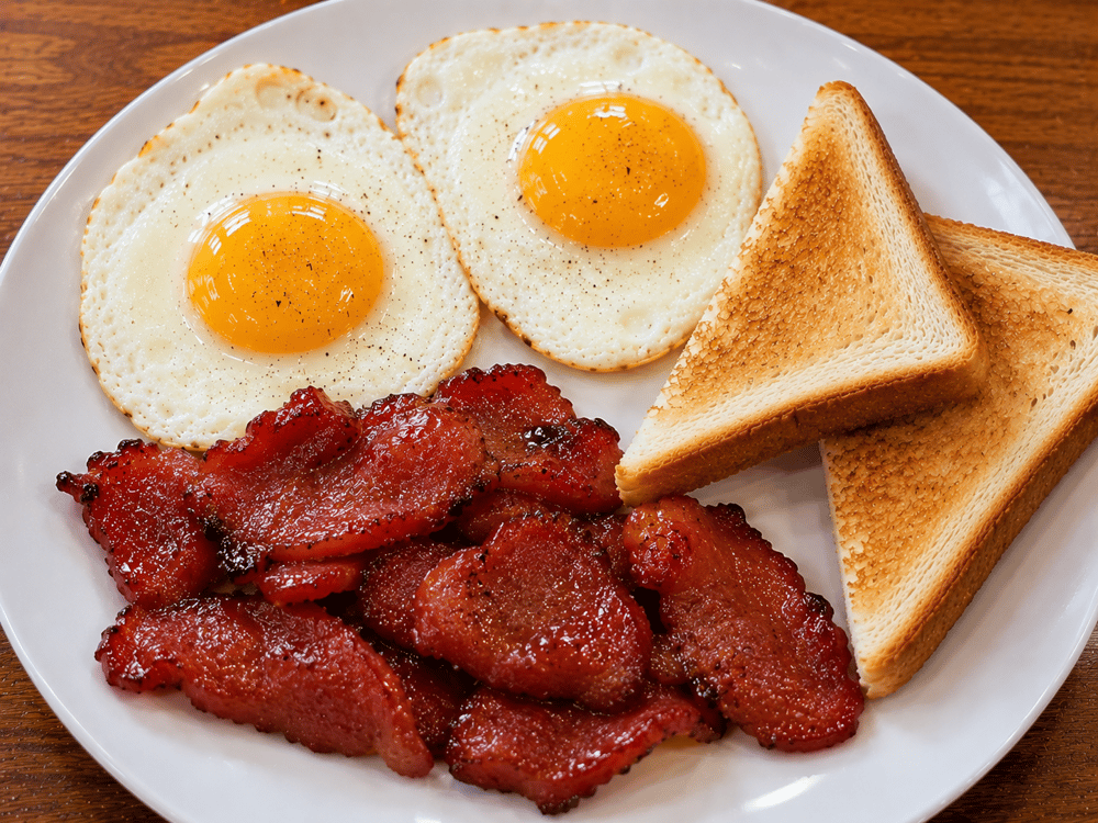 BT2: 2 Eggs & Tocino on Toast