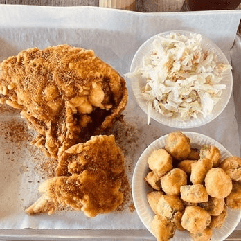 2pc White Fried Chicken