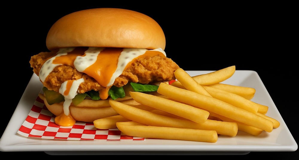 Buffalo Chicken Burger