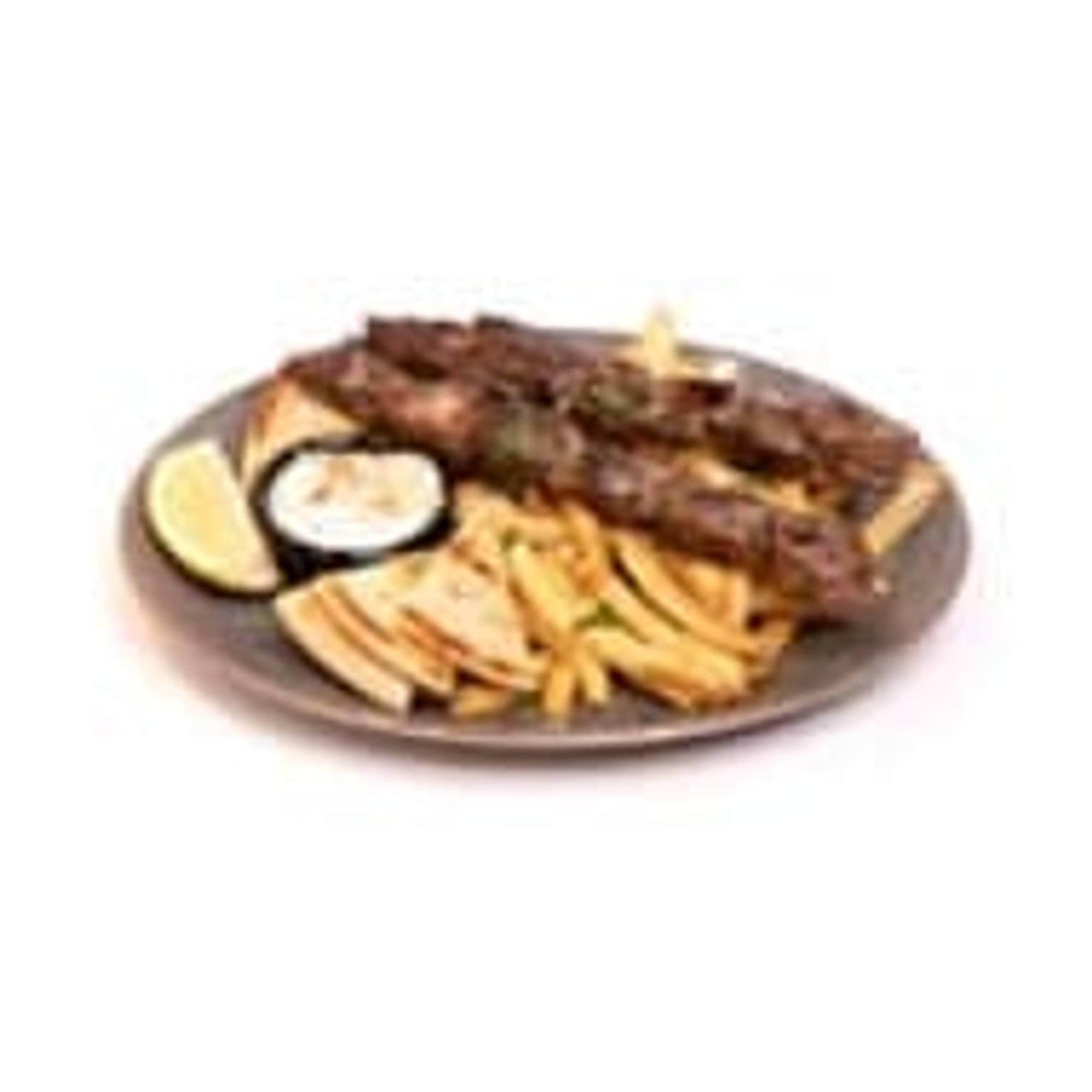 Pork Souvlaki Platter (Skewers)