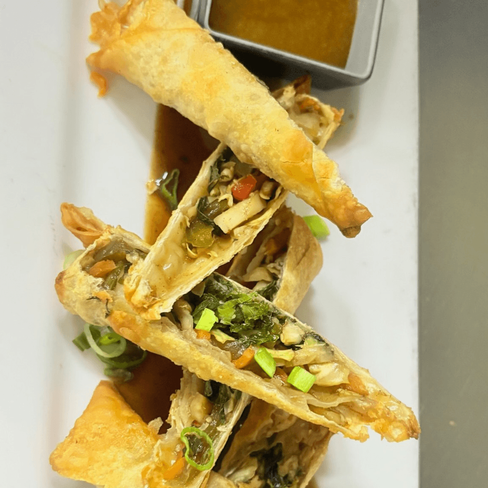 Jerk Vegetables Spring Roll