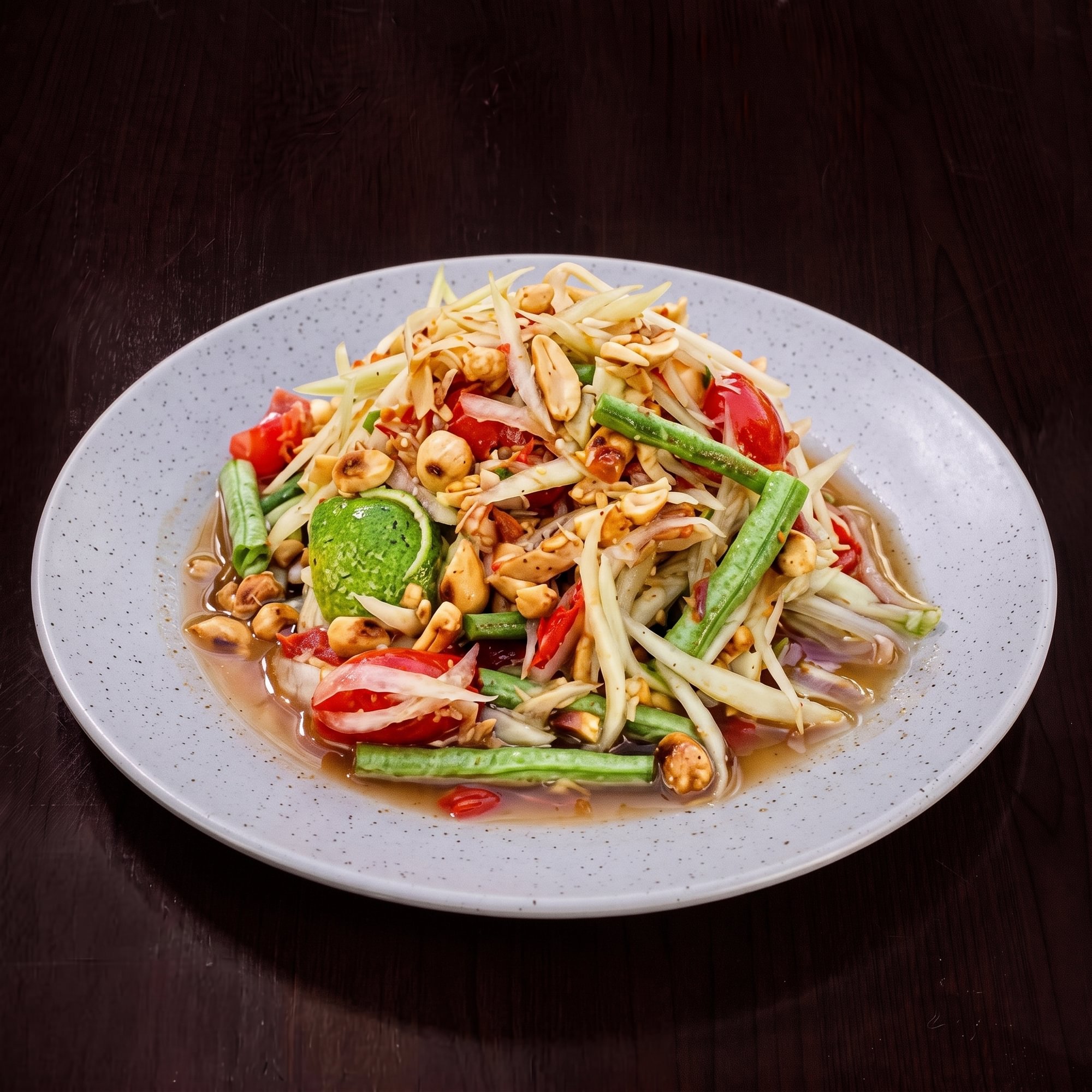 Green Papaya Crunch (Som Tum Thai)