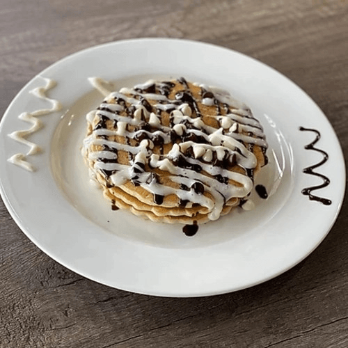 Black and White Pancakes