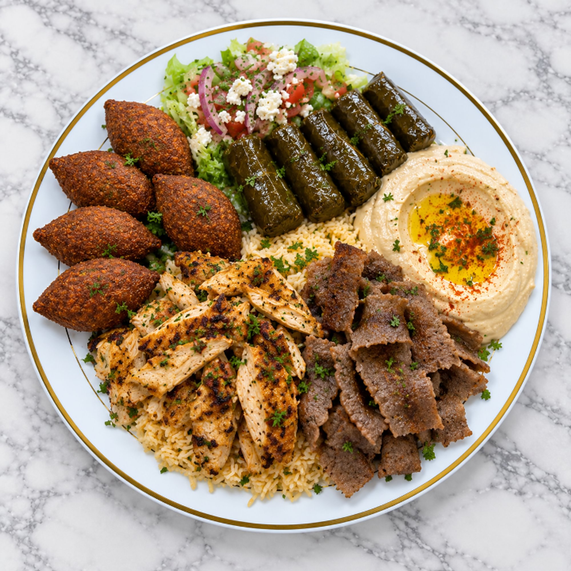 Tailgating Platter for 5
