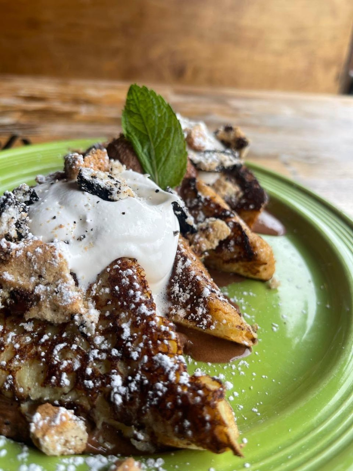 Cookies and Cream French Toast