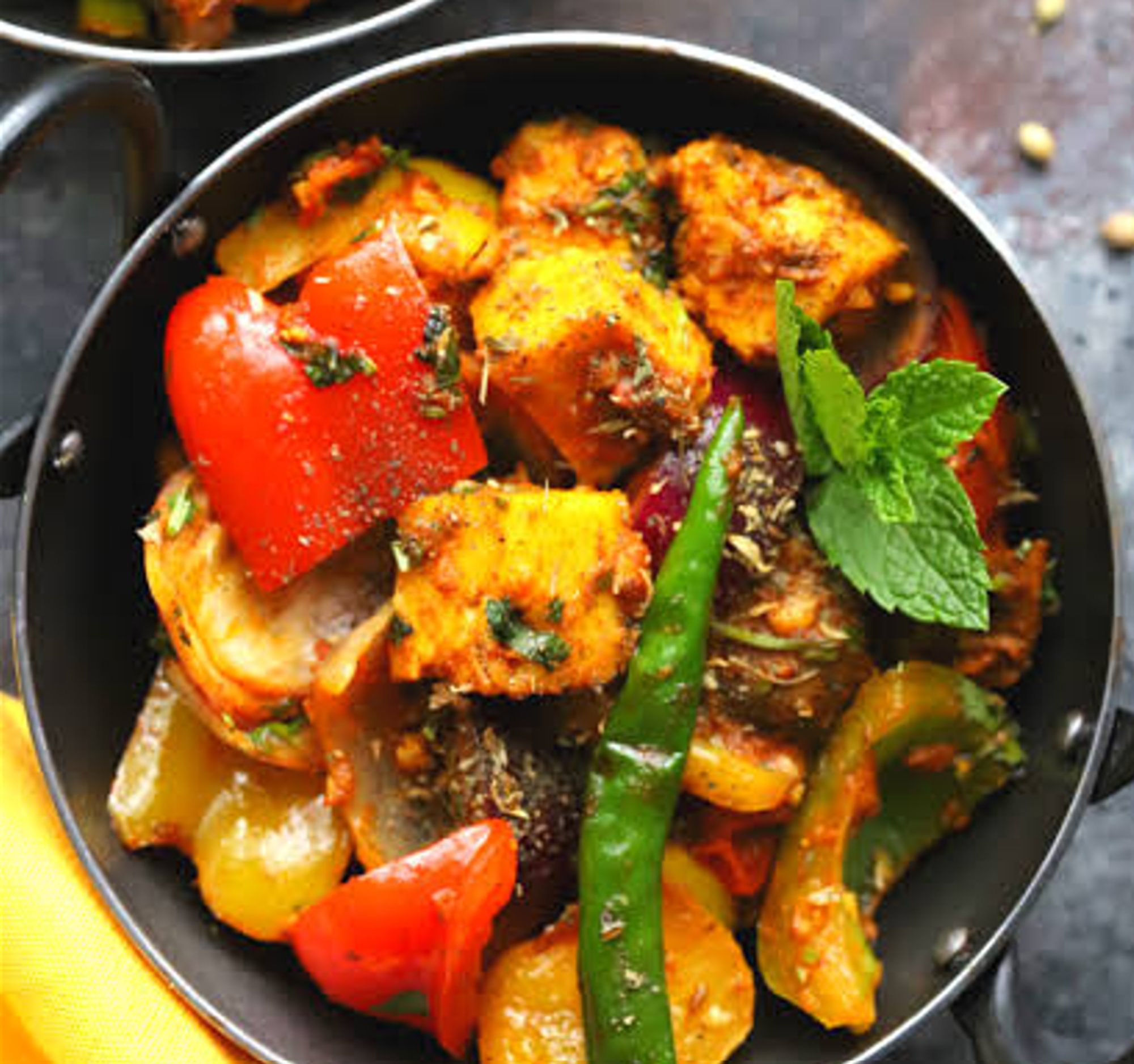 Kadhai Tofu