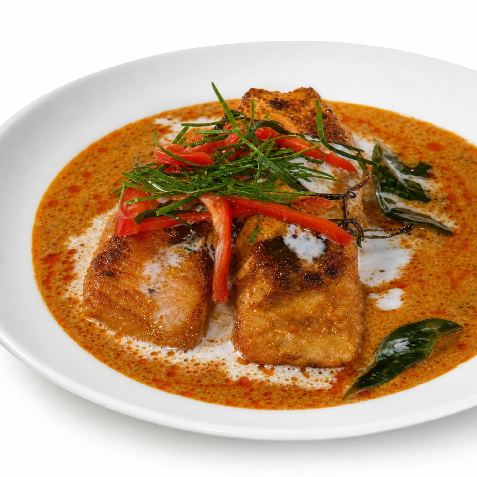 Salmon Panang
