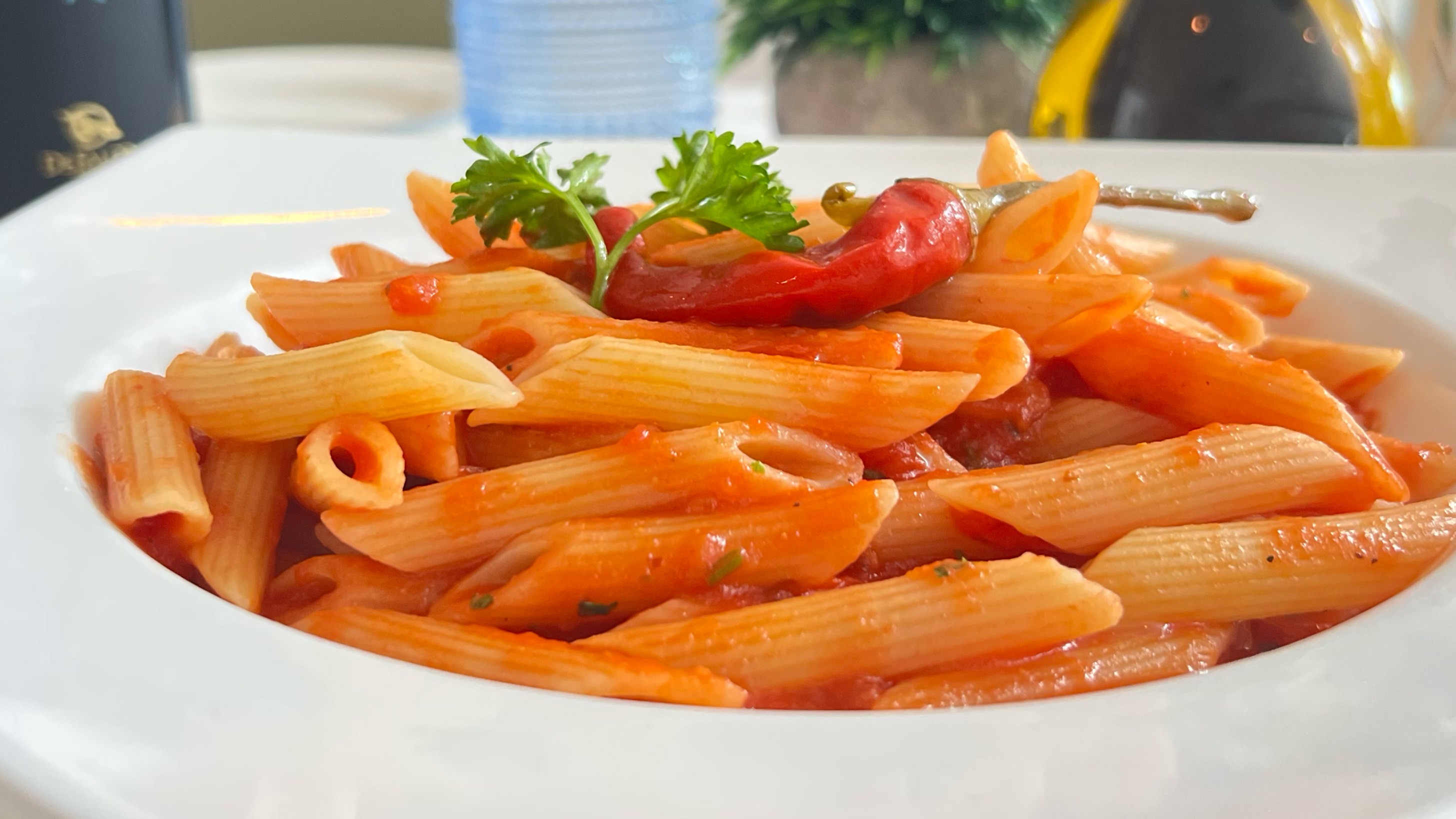 2 Penne Arrabbiata