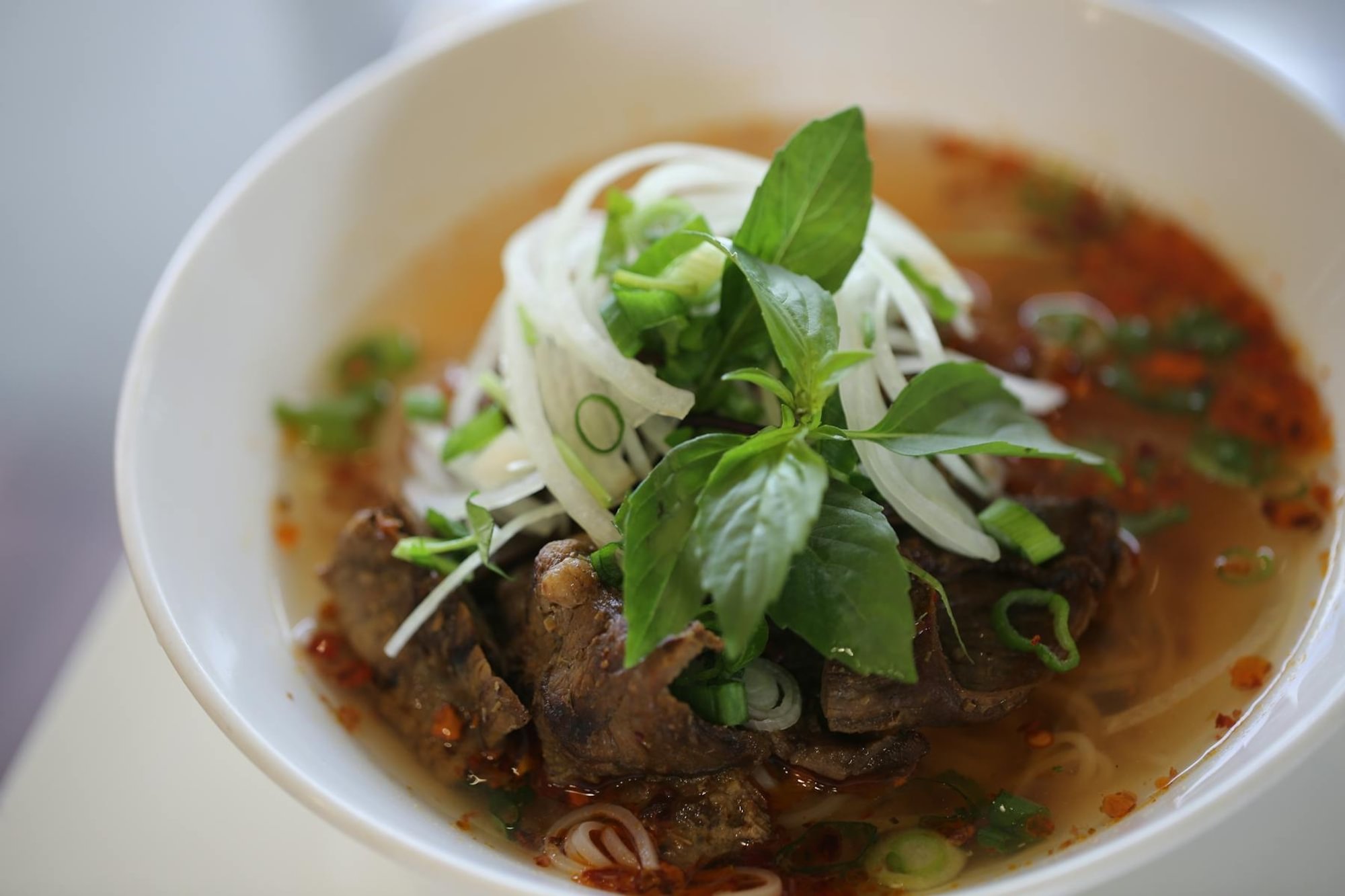 Spicy Grilled Beef Pho