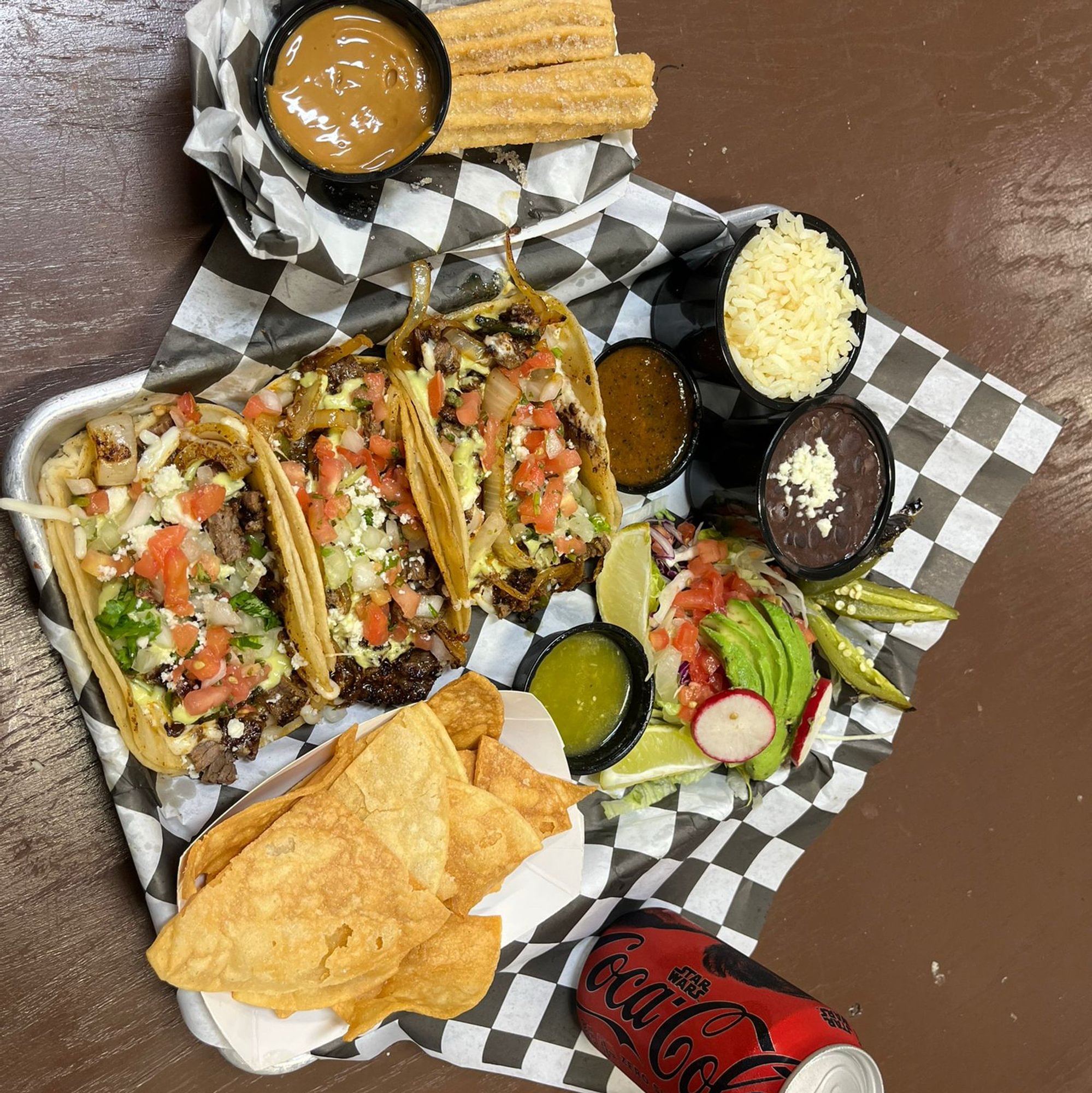 Mariachi Trio Tacos Combo