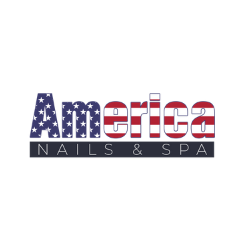 America Nails &amp; Spa Logo