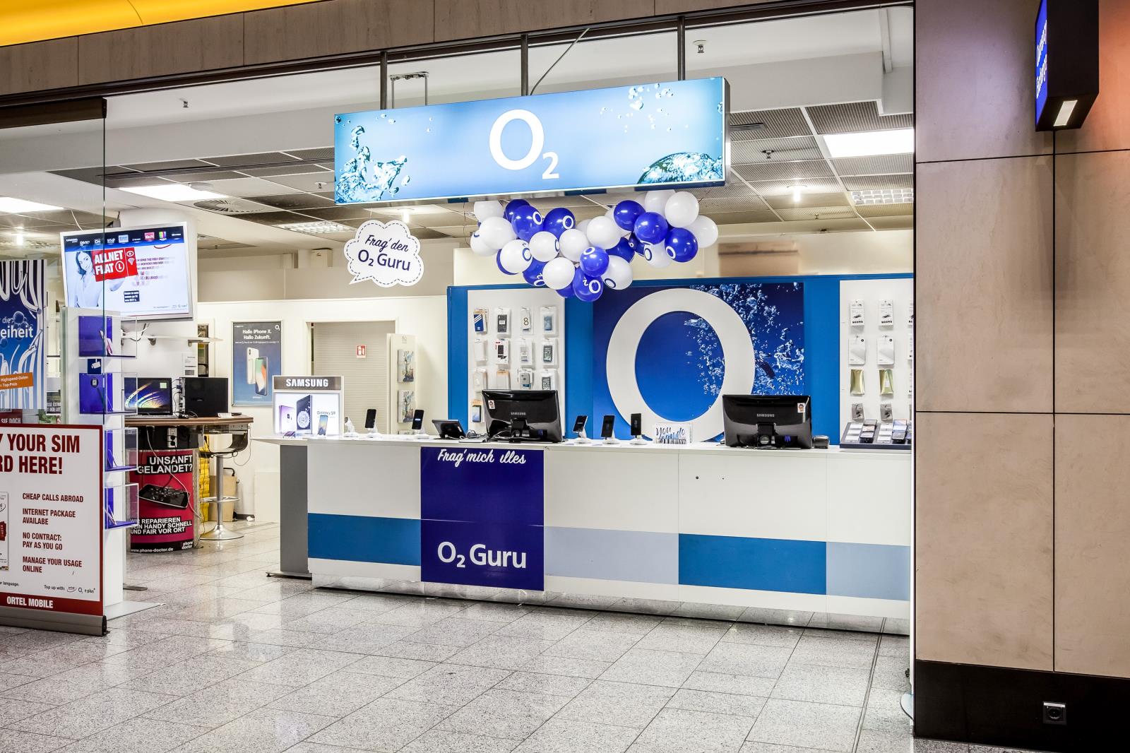 Bilder o2 Shop