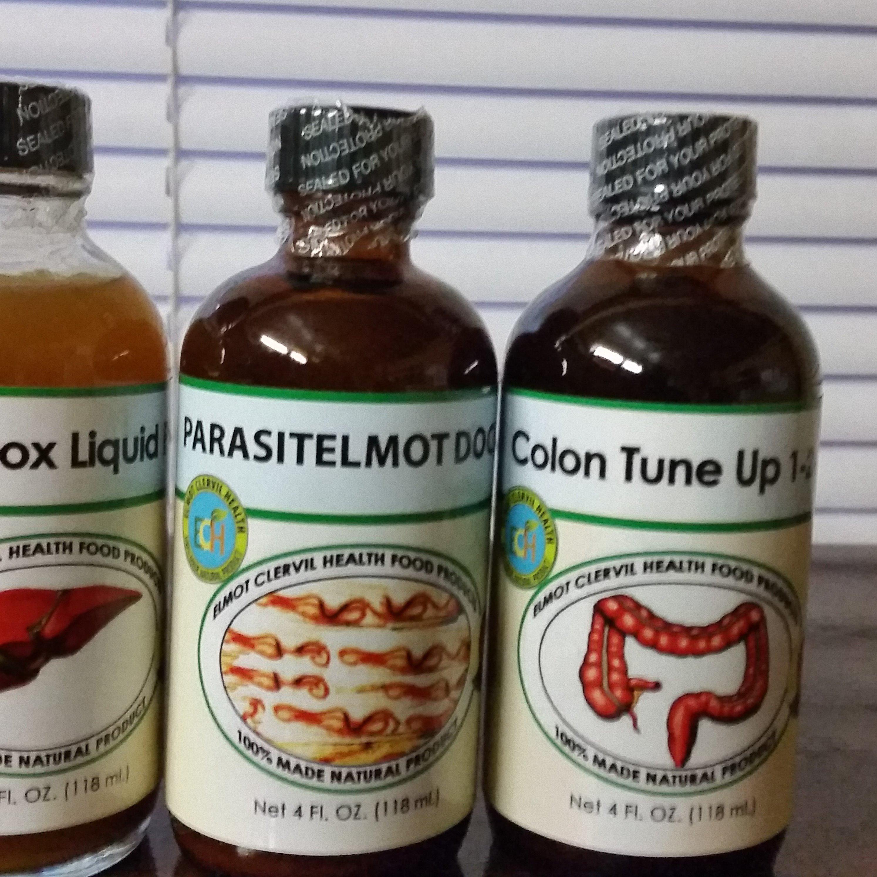 Elmot Clervil Health Food Store Logo