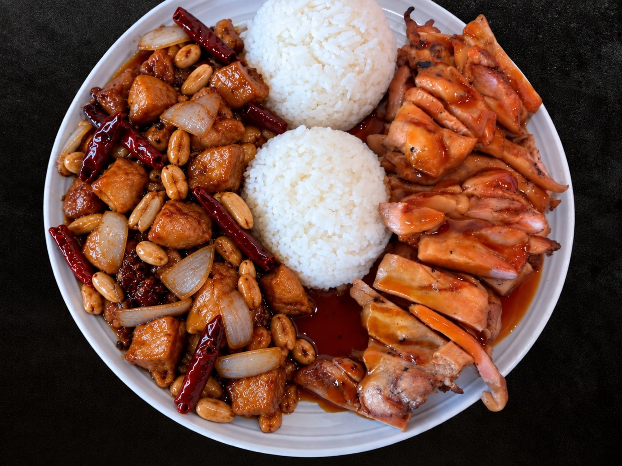 Chicken & Kung Pao Chicken
