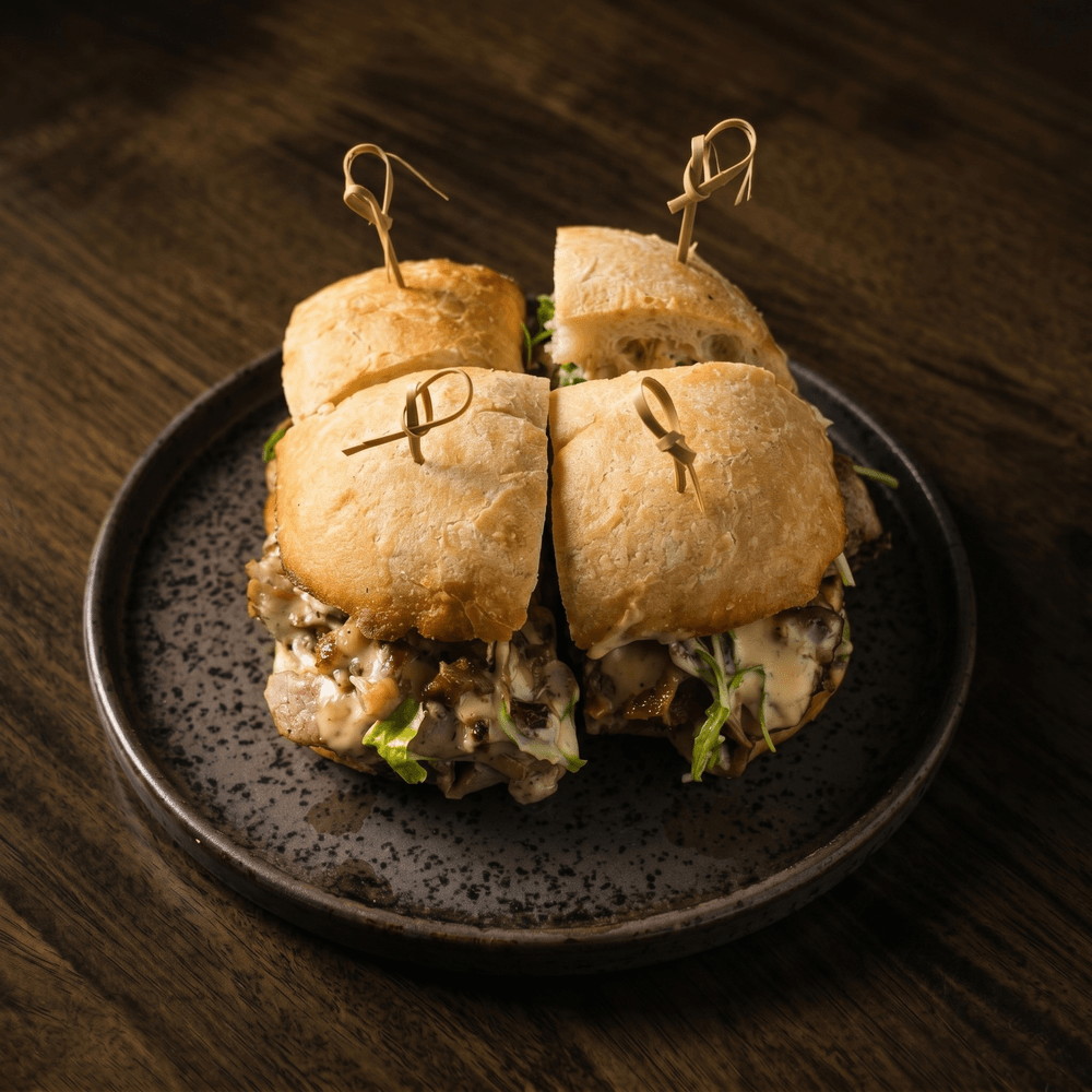 Truffle & Steak Sandwich Bites