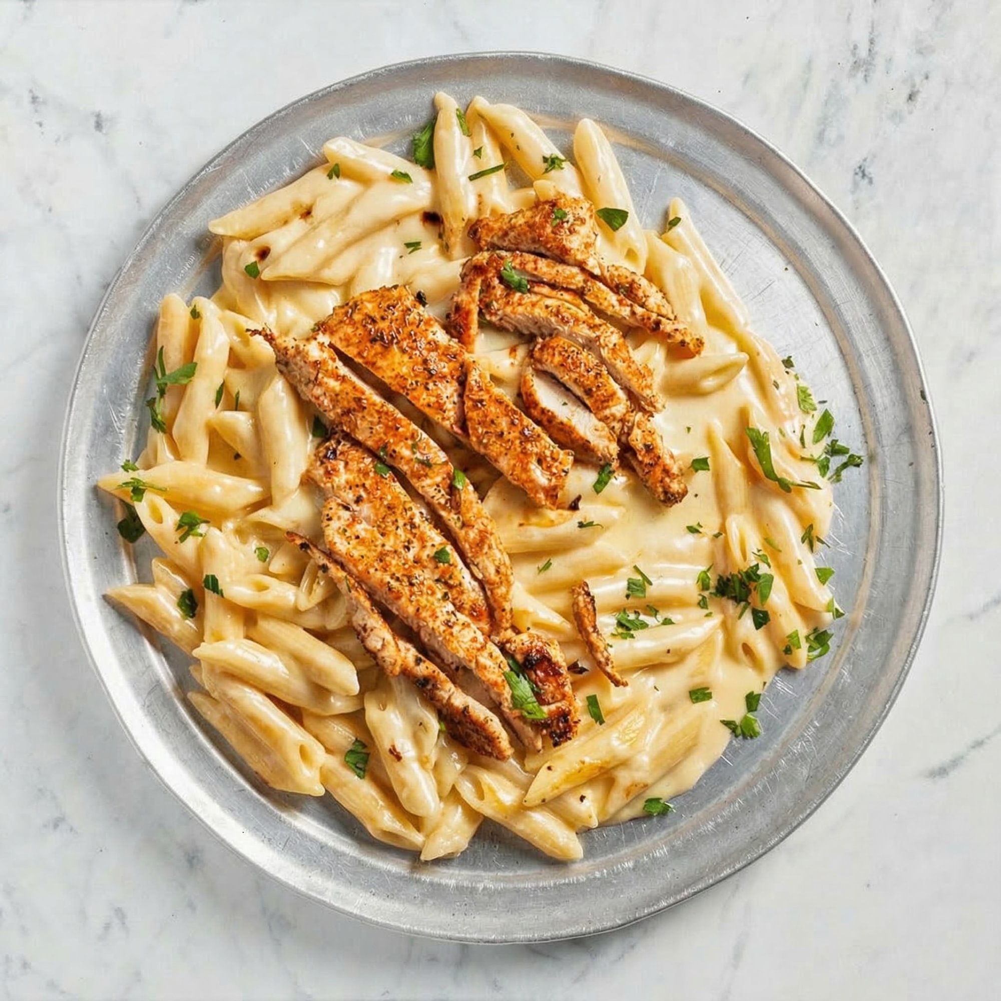 Blackened Chicken Alfredo