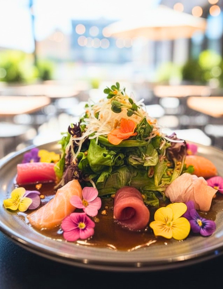 Sashimi Salad**